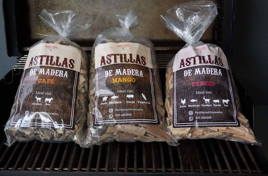 ¡Astillas de madera para dar un sabor increíble a tus asados!