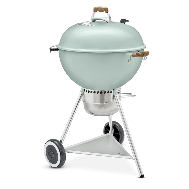 Asador De Carbón Kettle 70 Aniversario, 22" (Rock N Roll Blue)