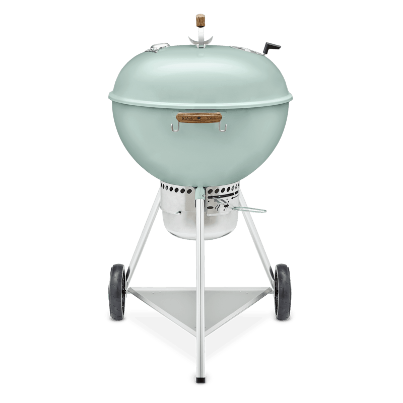 Asador De Carbón Kettle 70 Aniversario, 22" (Rock N Roll Blue)