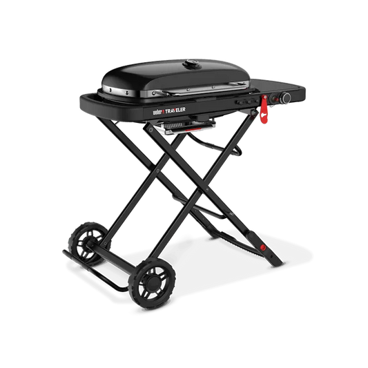 Asador Portátil De Gas Weber Traveler Stealth Edition