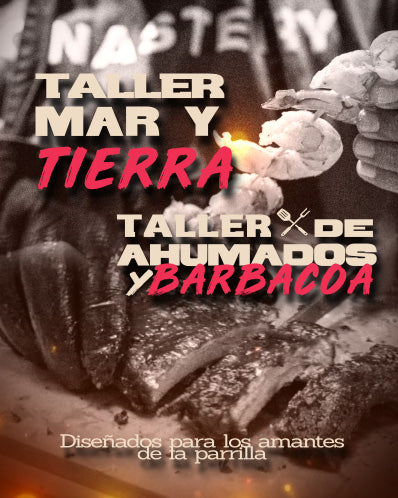 taller mar y tierra, taller ahumados y barbacoa