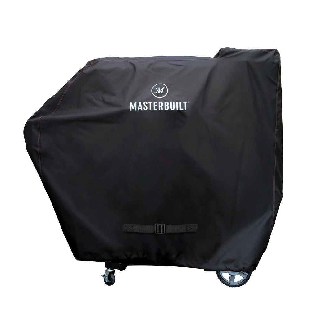 Cobertor negro para asador Masterbuilt Gravity Series sobre ruedas, ideal para exterior
