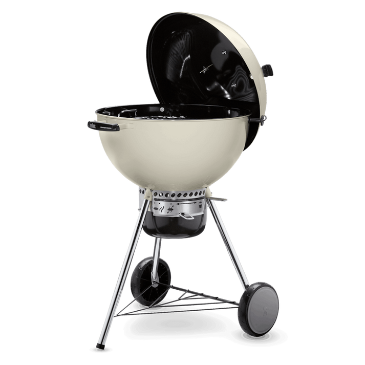 Hombre sostiene paquete de astillas de madera para ahumar asados y bbq en parrilla o ahumador